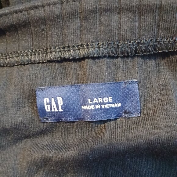 GAP Women's Black V-Neck Button Front Cardigan SZ L - Picture 7 of 7